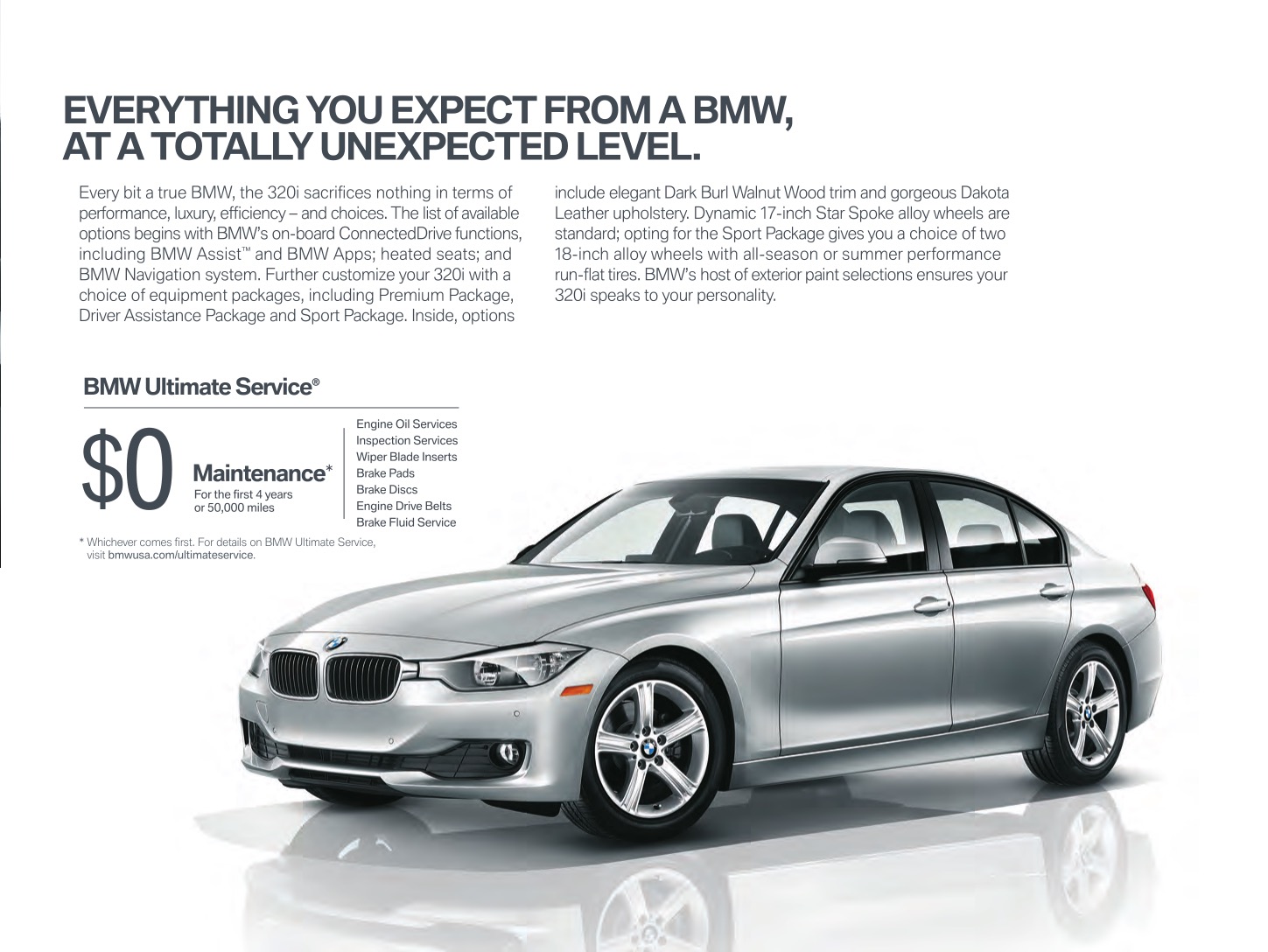 2013 BMW 3-Series Sedan Brochure Page 3